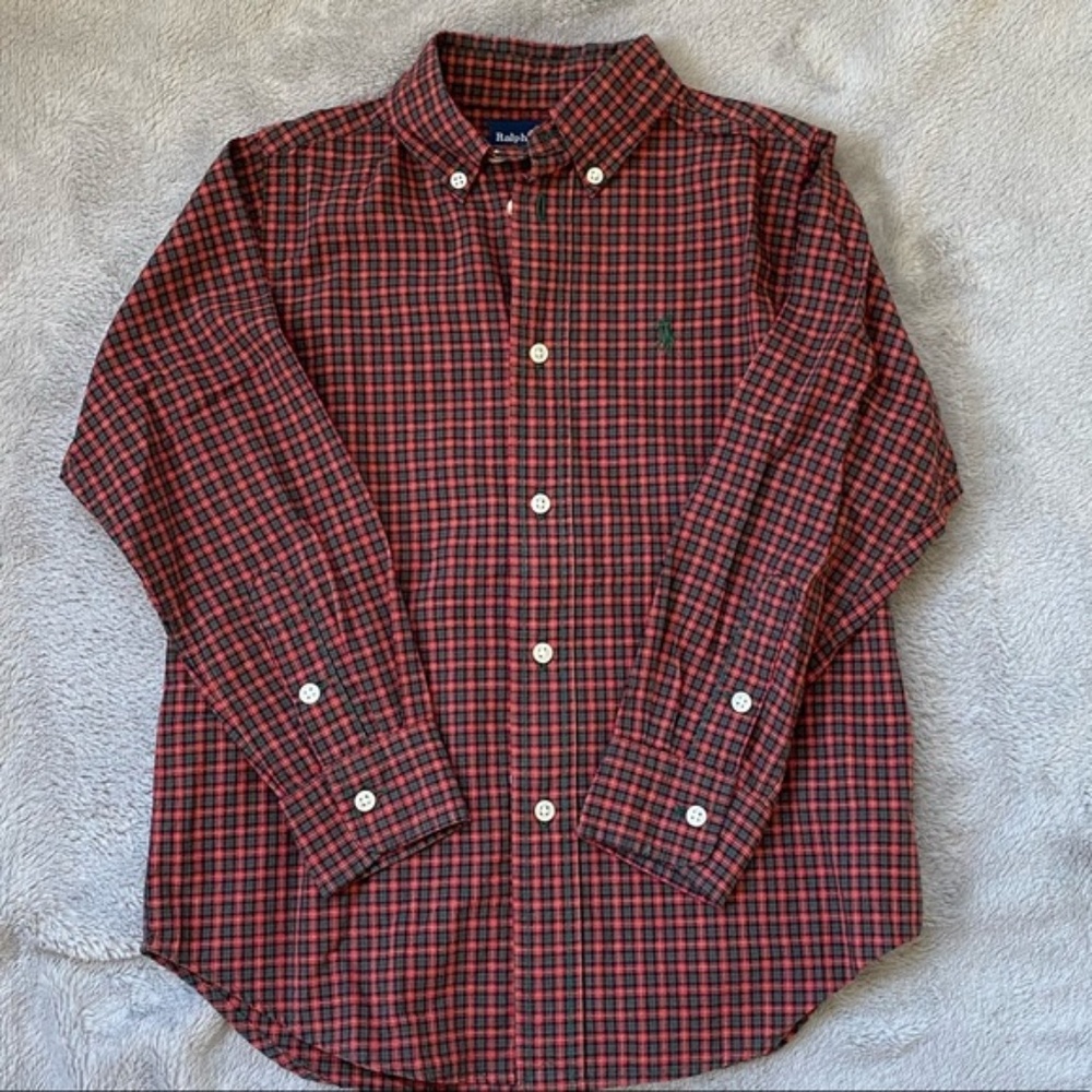 Boys Ralph Lauren Button Down Shirt, Size 5.